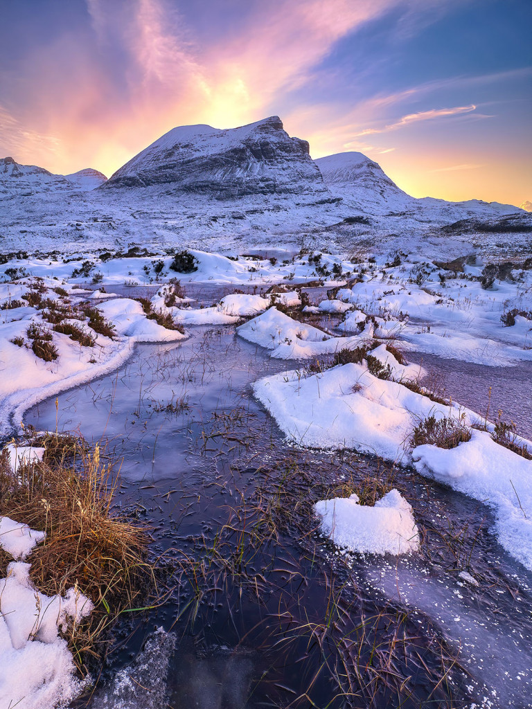 Quinag Winter Light-Assynt